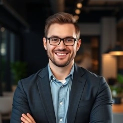Portrait of David Jones, verified customer