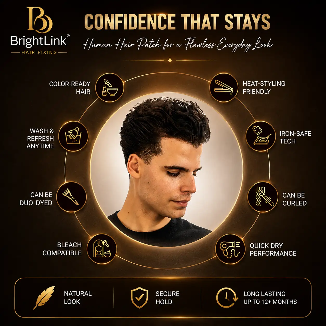 Golden Australia Mirage Hair Patch