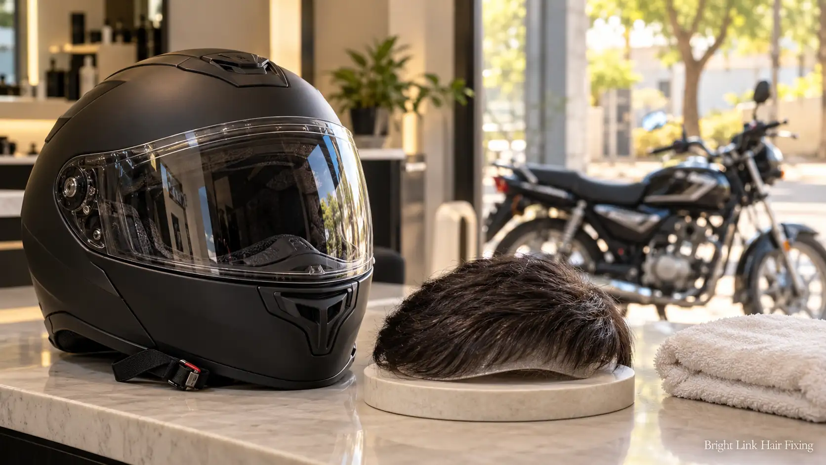 Can You Ride a Bike or Wear a Helmet with a Hair Patch? Daily Commute Tips