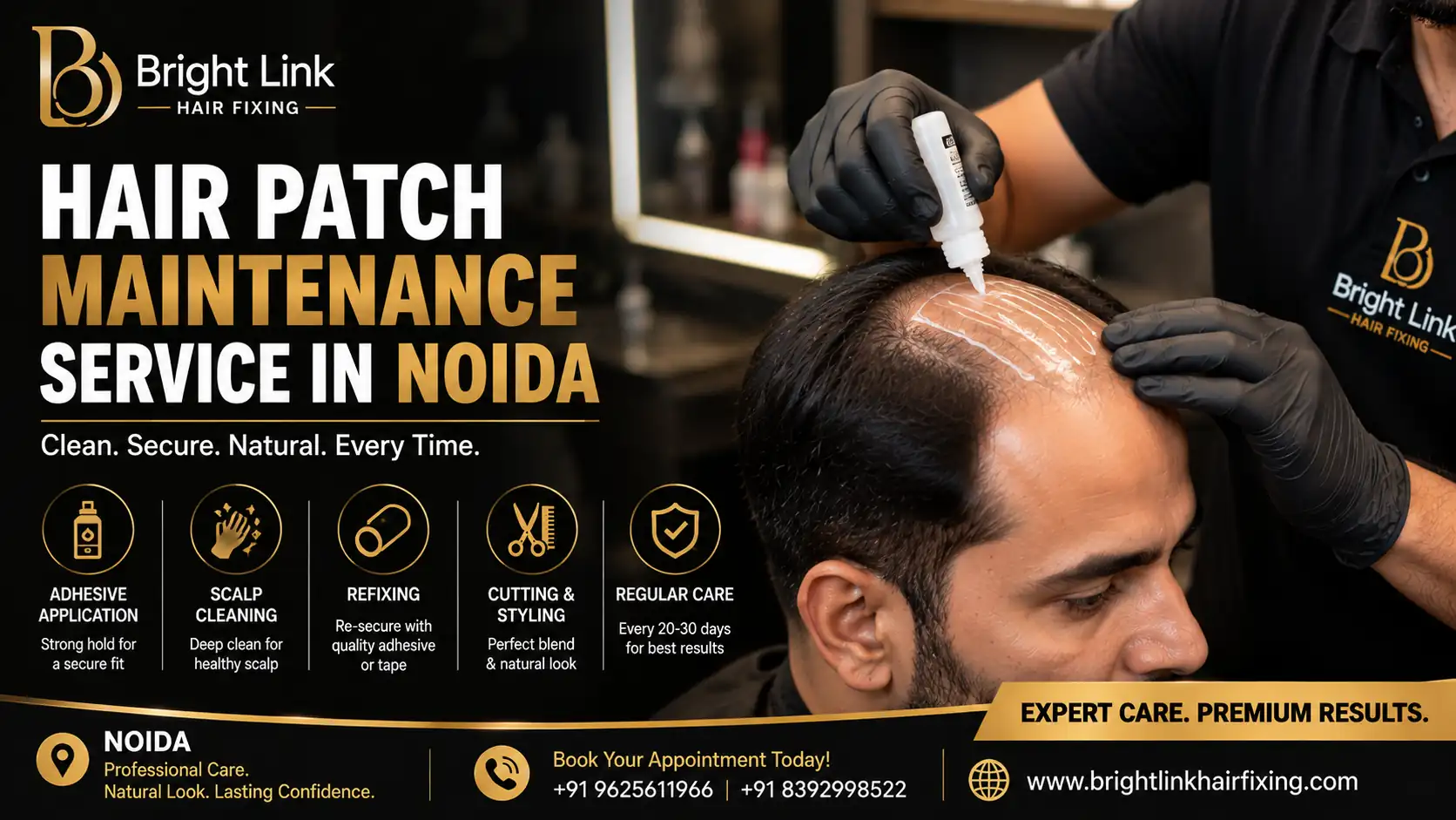 Hair Patch Maintenance Service in Noida: Everything You Need to Know