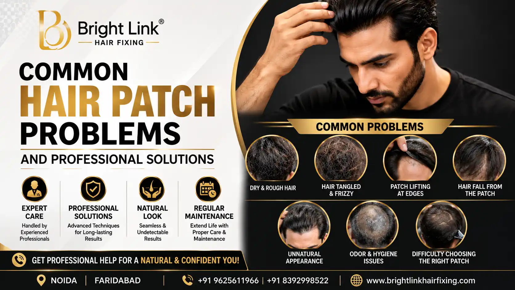 Common Hair Patch Problems and Professional Solutions