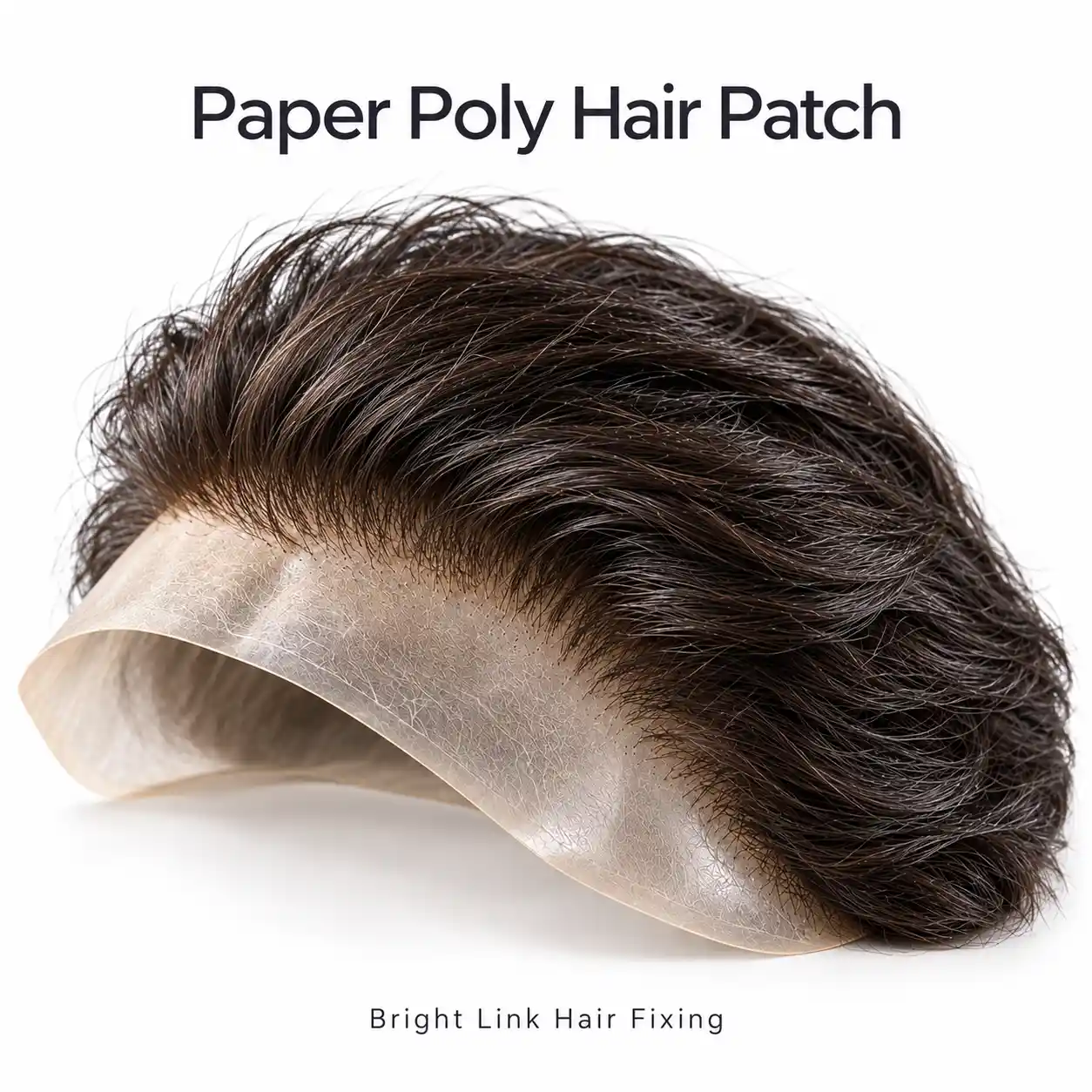 Paper Poly Hair Patch for Men